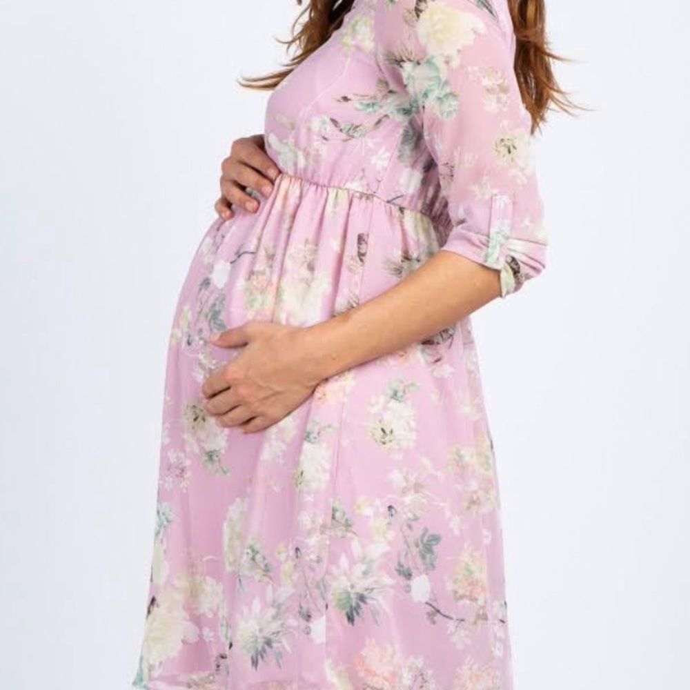 PinkBlush Maternity Dress Large